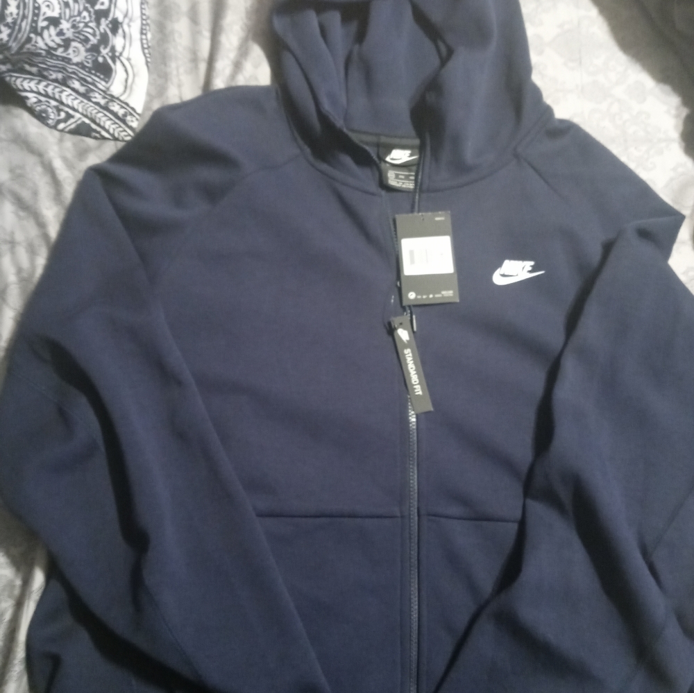 Men's brand new navy hoodie xxl